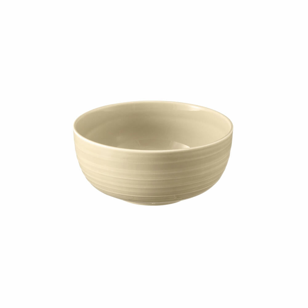 Seltmann Weiden Terra Müslischale, Schale, Schüssel, Porzellan, Sandbeige, Ø 15 cm, 001.764974