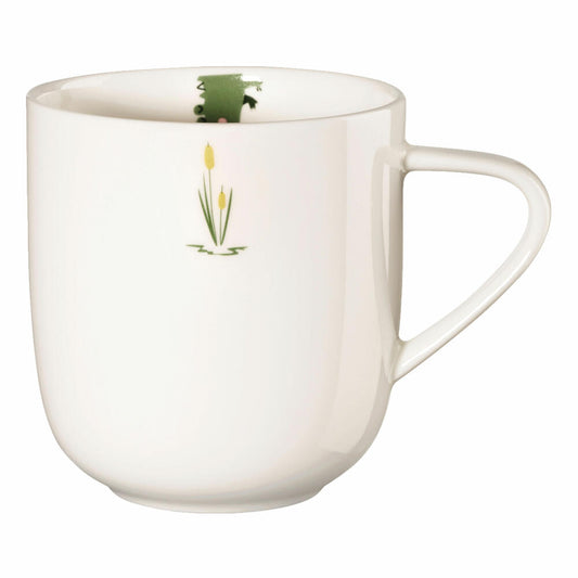 ASA Selection kids 5-teiliges Kindergeschirrset, Croco Krokodil, Kindergedeck mit Buch, Fine Bone China, Bunt, in Geschenkbox, 38951314