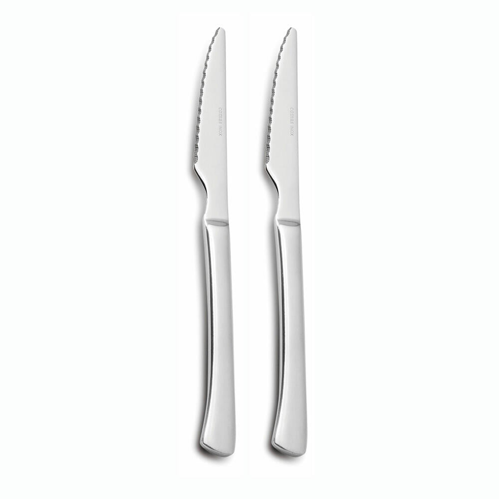 Comas Steakmesser Pefect Lacasa 2er Set, gezahnte Fleischmesser, Edelstahl, 21.5 cm, M1538