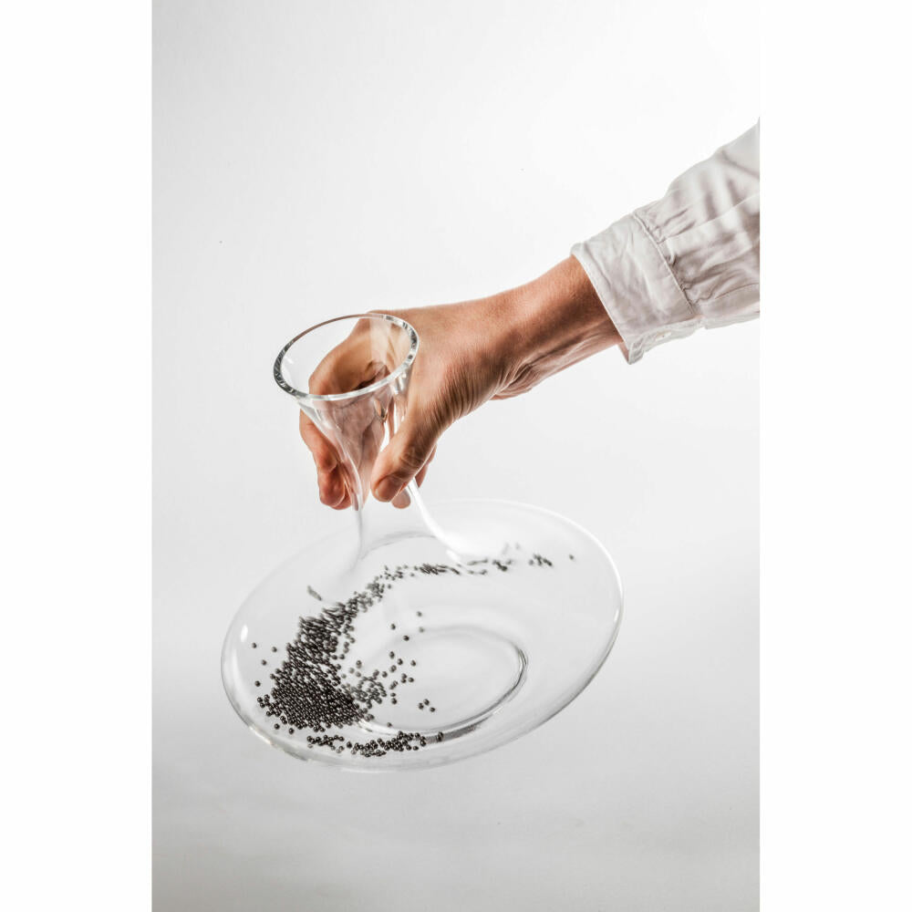 Eisch cleaning beads set of 2, beads for decanter cleaning, stainless steel, grey, 30094300