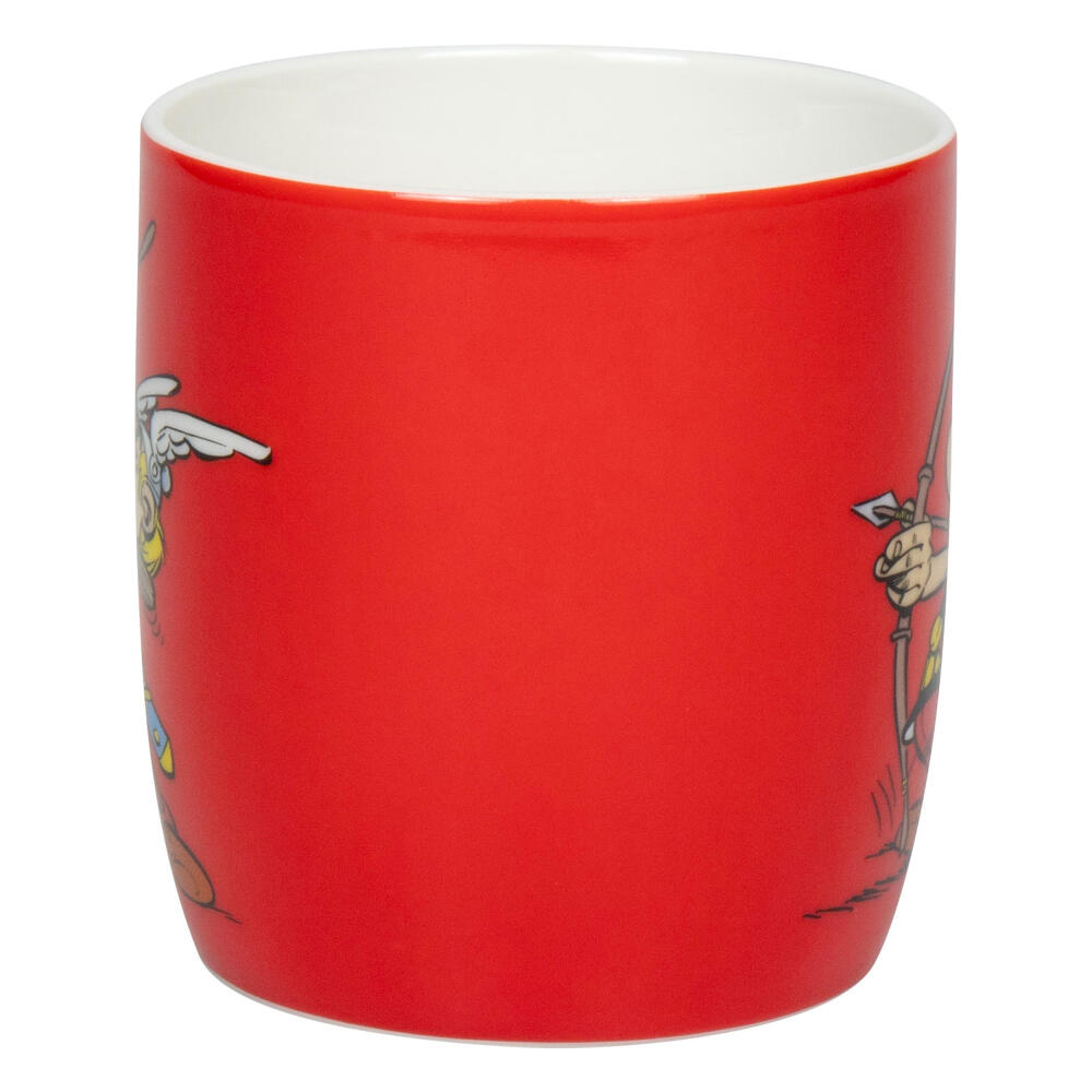 Könitz Becher Asterix Bogenschießen - Tir a l arc, Tasse, Kaffeetassen, New Bone, Rot, 400 ml, 1172752852