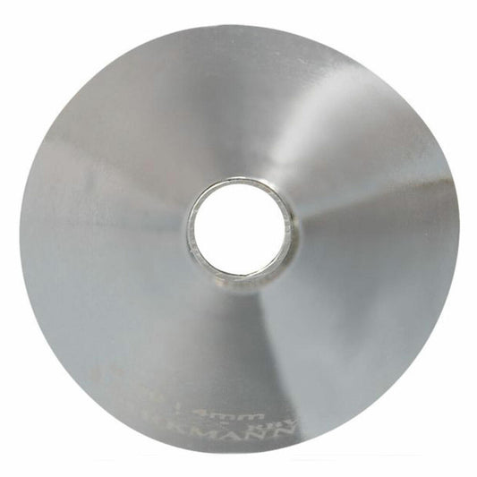 Birkmann filling nozzle no. 50, doughnut filler, filling tube, piping nozzle, pastry filling, stainless steel, Ø 4mm, 411432