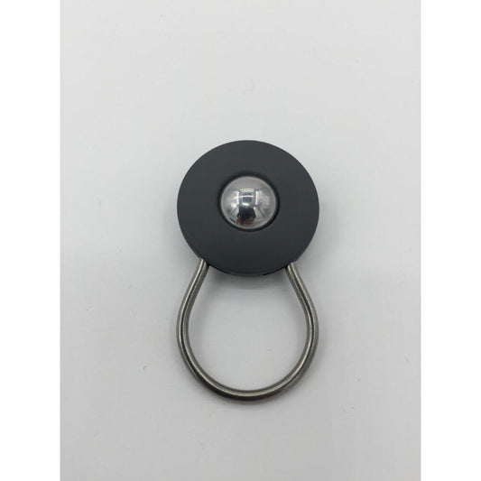 Authentics Orbit Schlüsselanhänger, Schlüsselorganizer, V2A, Gummi, Schwarz, 1000026