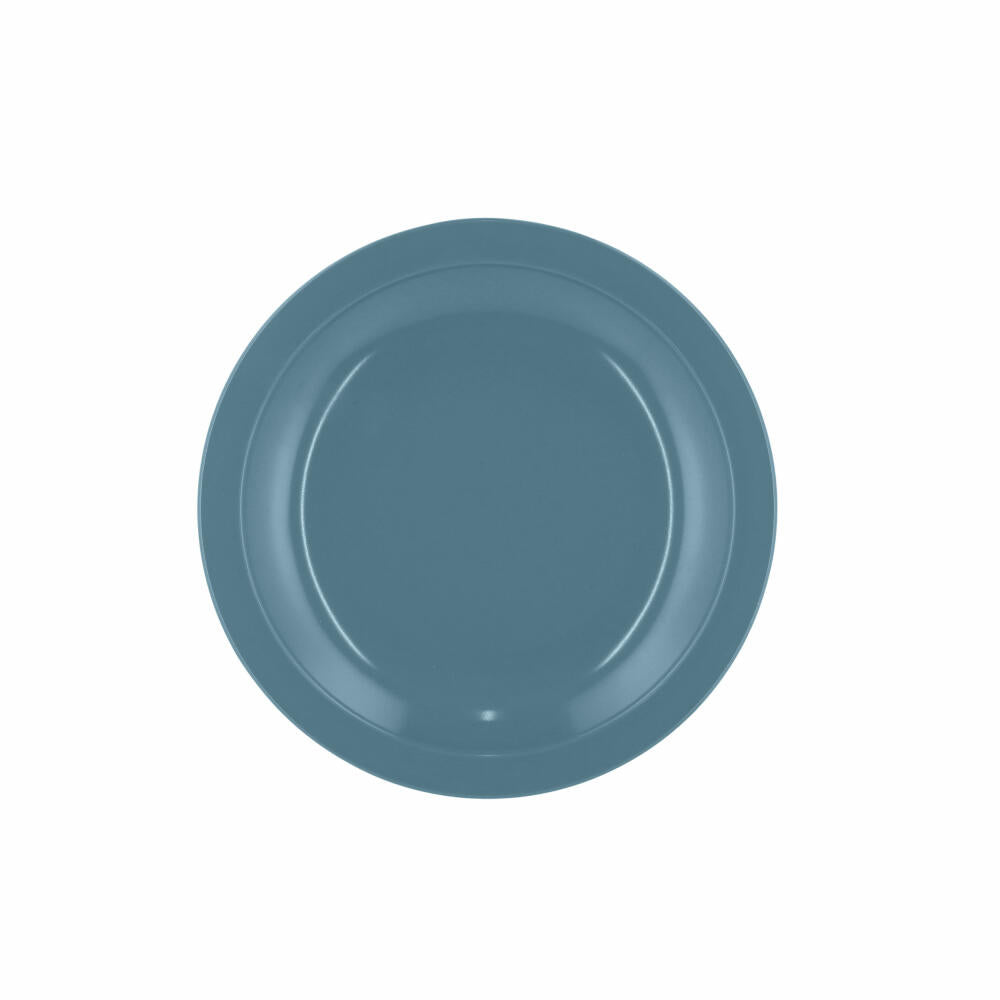 Rosti lunch plate Hamlet, dinner plate, plate, melamine, Dusty Blue, 21 cm, 24470