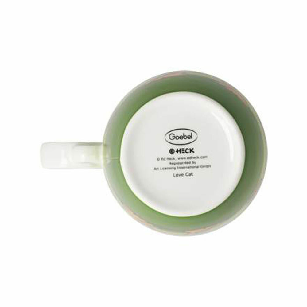 Goebel Künstlertasse Ed Heck - Love Cat, Tasse, Kaffeetasse, Teetasse, Fine Bone China, 67200101
