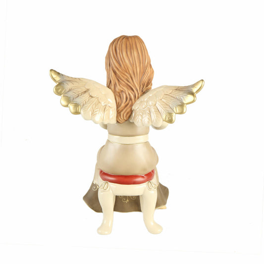 Goebel Engel Sanfte Melodie, Steingut, Walnuss, Limited Edition, 41650661