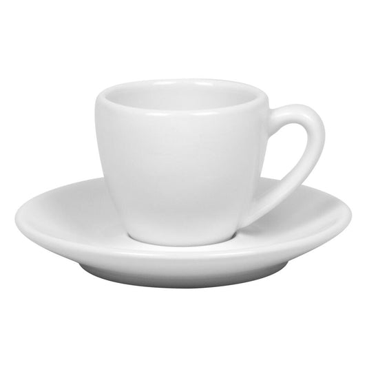 Könitz Espresso Cups Set of 2 Coffee Bar ONE, Cup, Porcelain, White, 50 ml, 1758000001