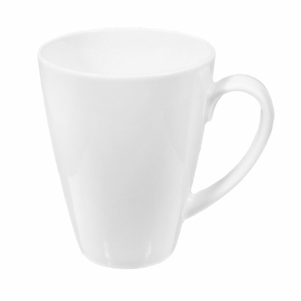 Seltmann Weiden Lido mug, coffee mug, tea cup, cup, porcelain, white, 350 ml, 001.765188
