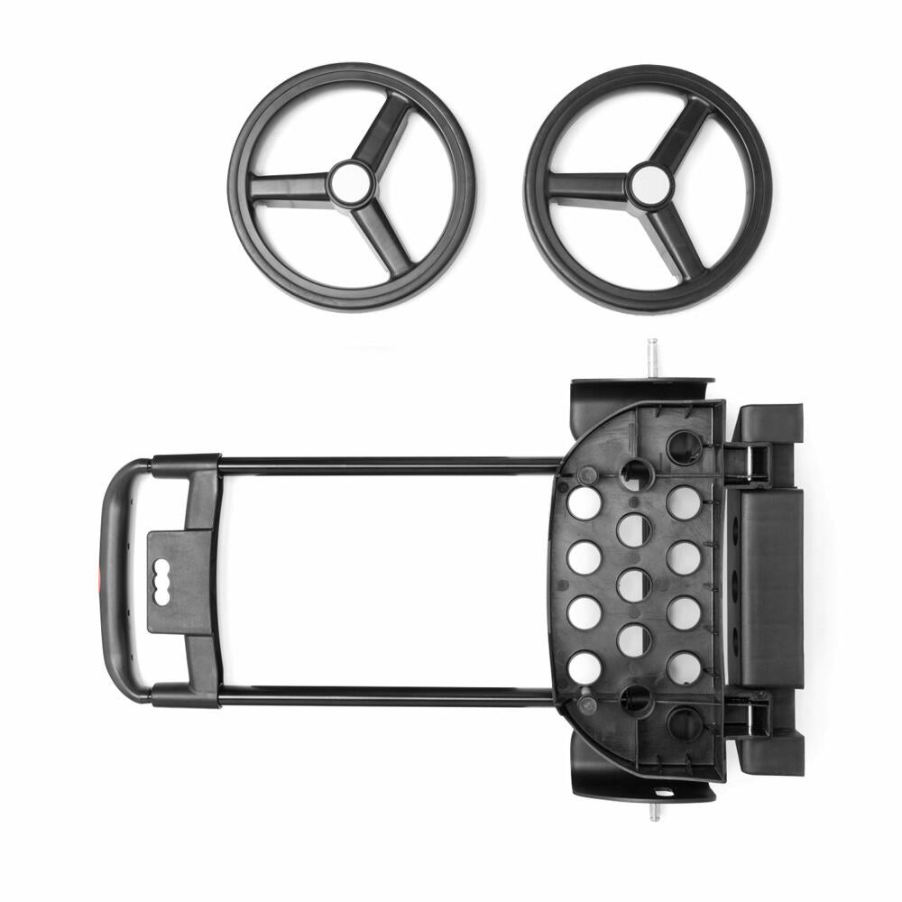 reisenthel citycruiser rack, Gestell für Einkaufstrolley, Einkaufwagen, Trolley, Black, DE7003