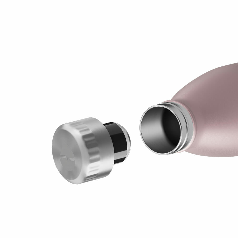 FLSK Trinkflasche Roségold, Isolierflasche, Thermoflasche, Flasche, Edelstahl, 750 ml, 1010-0750-0011