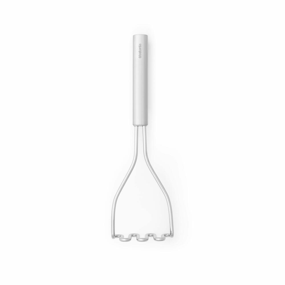 Brabantia Potato Masher Profile, Cooking Utensil, Kitchen Aid, Steel, Matt Steel, 30.5 cm, 250484