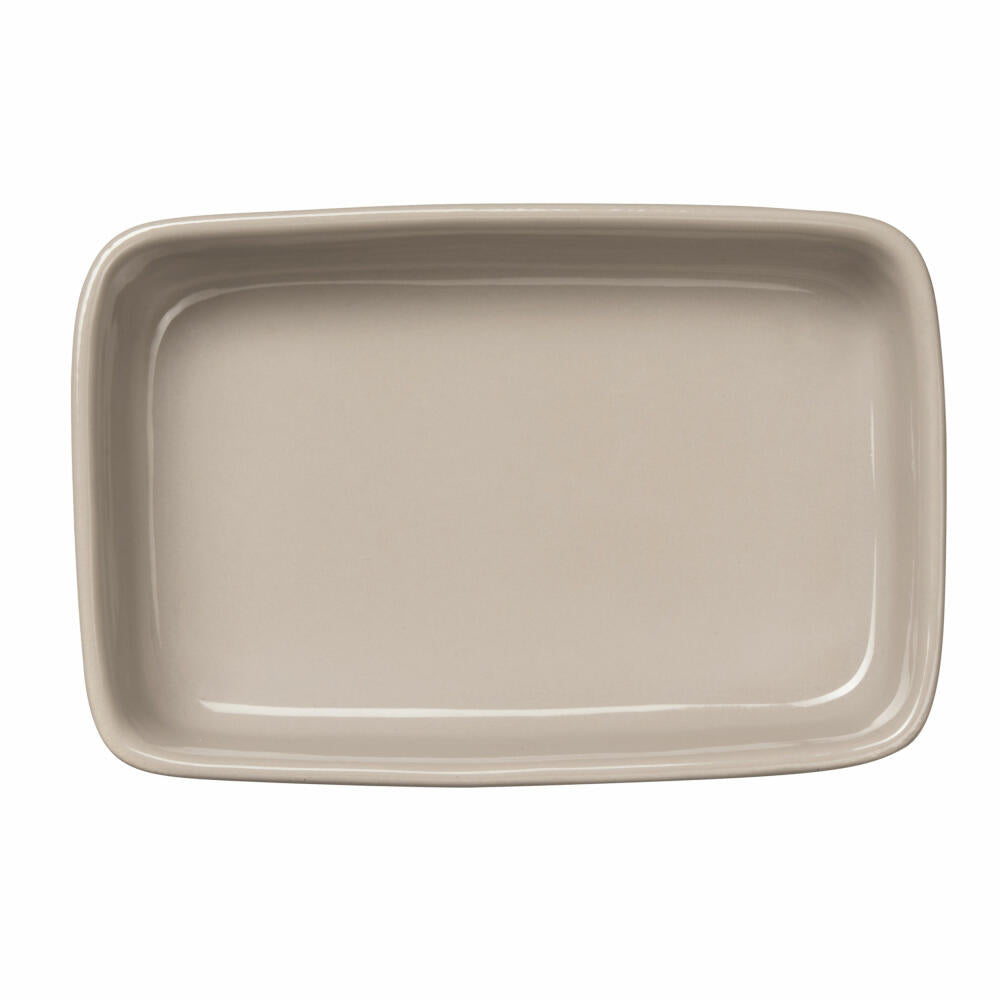 ASA Selection Grande casserole dish rectangular, oven dish, stoneware, nude, 21 x 14 cm, 40540315