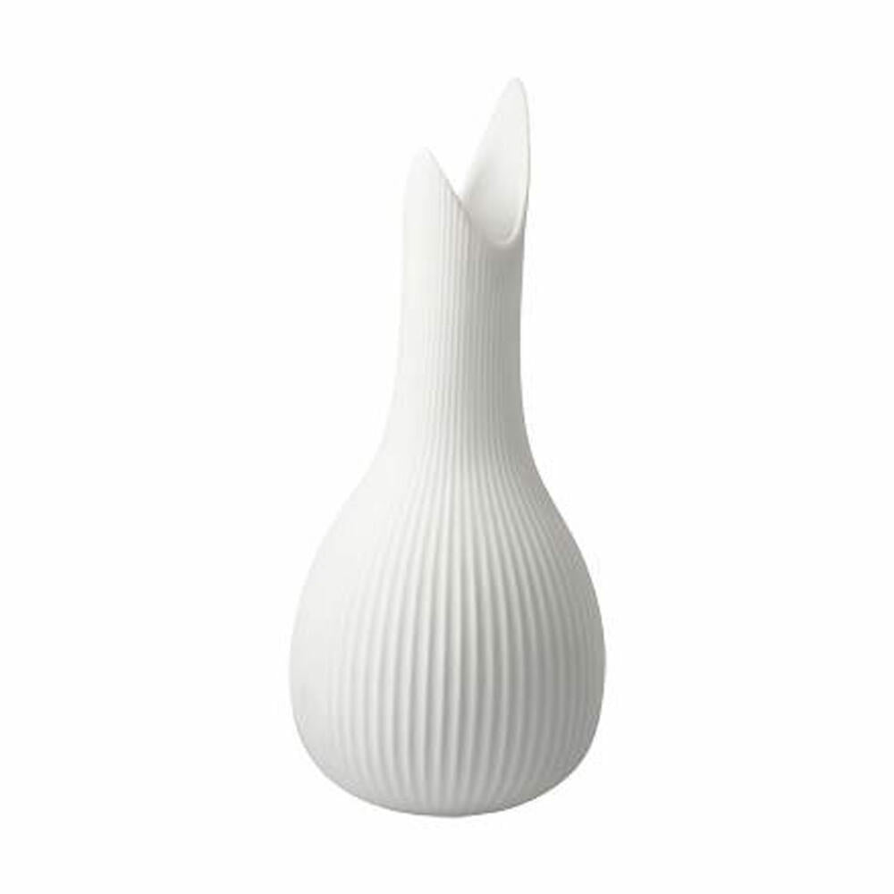 Goebel Vase Studio 8 - Pure Raindrop, Blumenvase, Dekovase, Biskuitporzellan, Weiß / Pastell, H 25 cm, 26600081