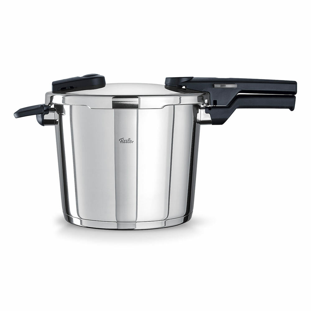 Fissler Schnellkochtopf Vitaquick, Edelstahl 18/10, Silbern, 6 L, 600-410-06-000