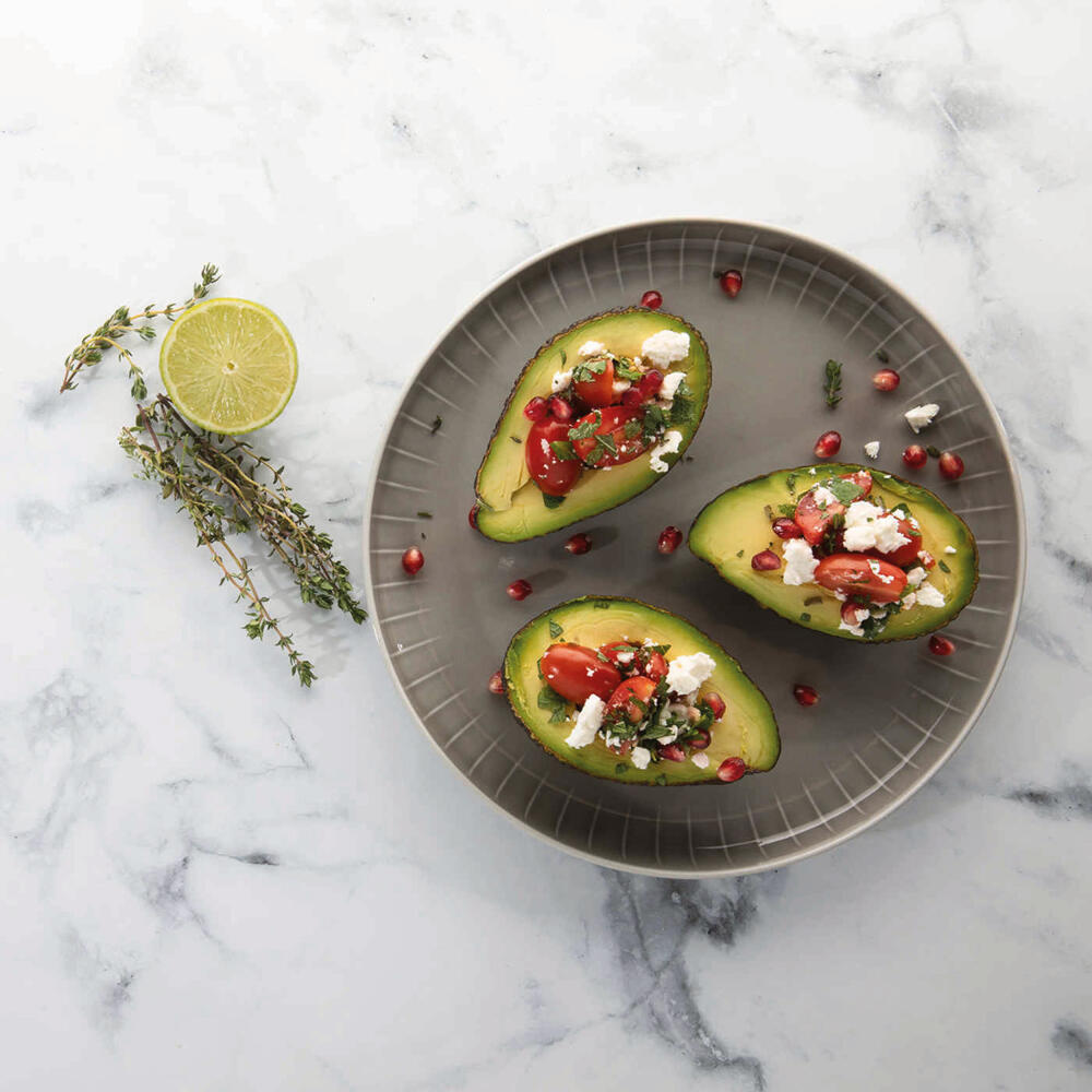 Arzberg Gourmet plate flat Joyn Grey, plate, porcelain, grey, 22 cm, 44020-640202-10722