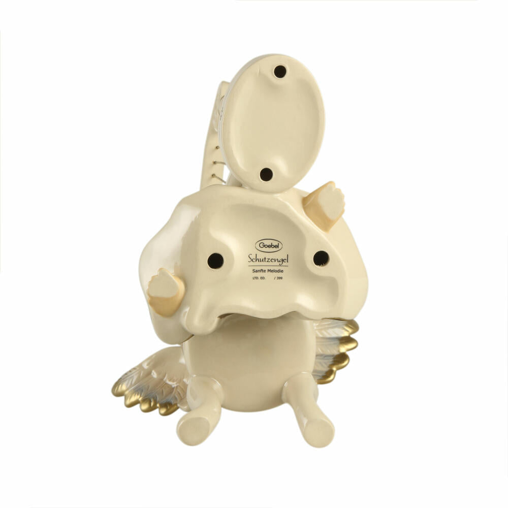Goebel Engel Sanfte Melodie, Steingut, Walnuss, Limited Edition, 41650661