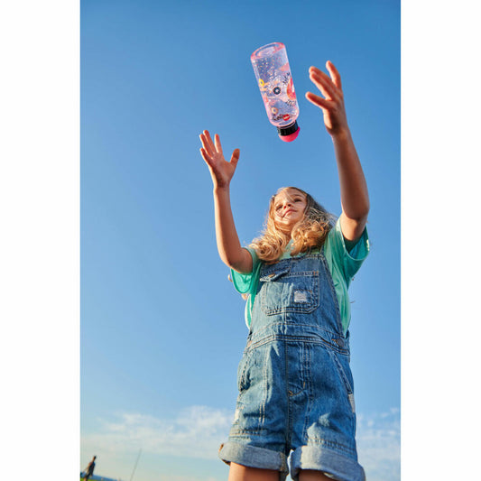 EMSA Teens Tritan Trinkflasche Donut, Wasserflasche, Flasche, Kinder, Kunststoff, 0.6 L, N30607