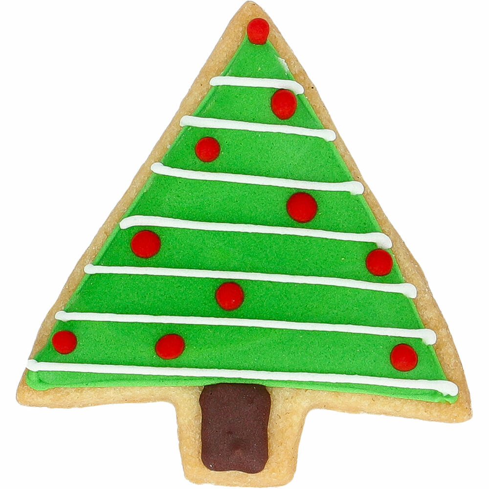 Birkmann Geo-Tree Cookie Cutter, Cookie Cutter, Cookie Mold, Biscuit, Stainless Steel, 6 cm, 199583