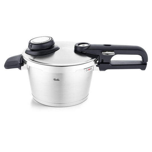 Fissler Vitavit Premium Schnellkochtopf 18 cm, 2.5 L, mit gelochtem Einsatz, 622-212-02-070