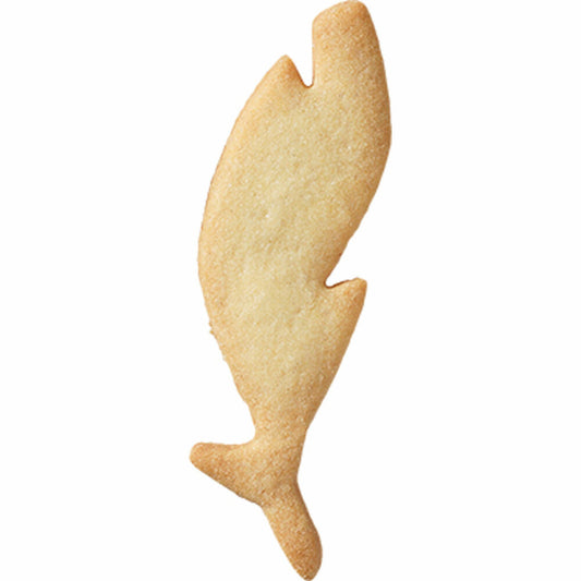 Birkmann Ausstechform Feder, Ausstecher, Plätzchenform, Keks, Plätzchen, Weißblech, 8 cm, 123366