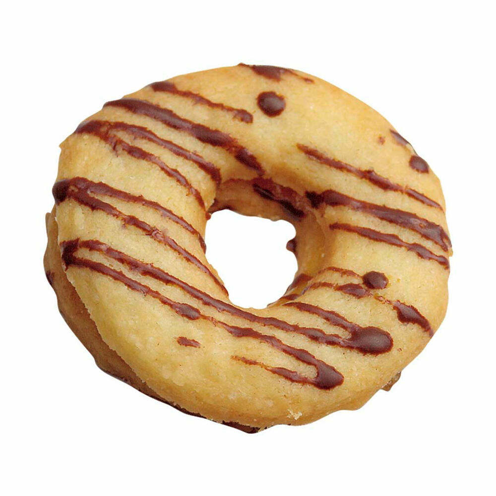 Städter Ausstecher Doppelring Glatt, Ausstechform, Plätzchenform, Keks, Plätzchen, Edelstahl, Ø 6 cm, 953223