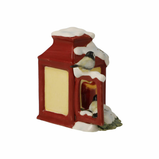 Goebel Figur Neugierige Meisen, Dekofigur, Weihnachten, Steingut, Bunt, 5 cm, 66704461