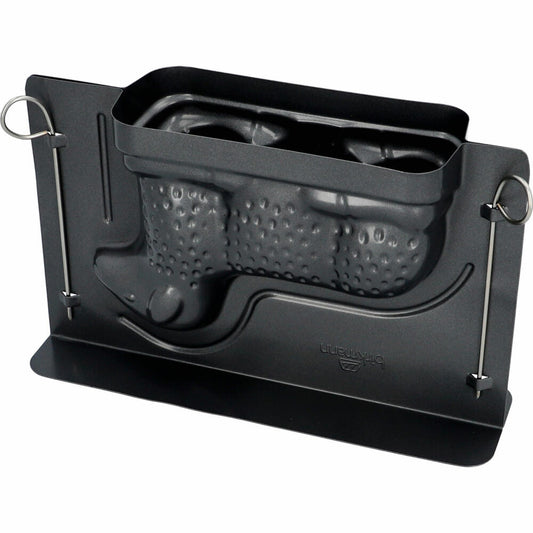 Birkmann 3D Backform Lamm, Vollbackform, Kuchenform, Karbonstahl, 26.5 x 16.5 cm, 212022