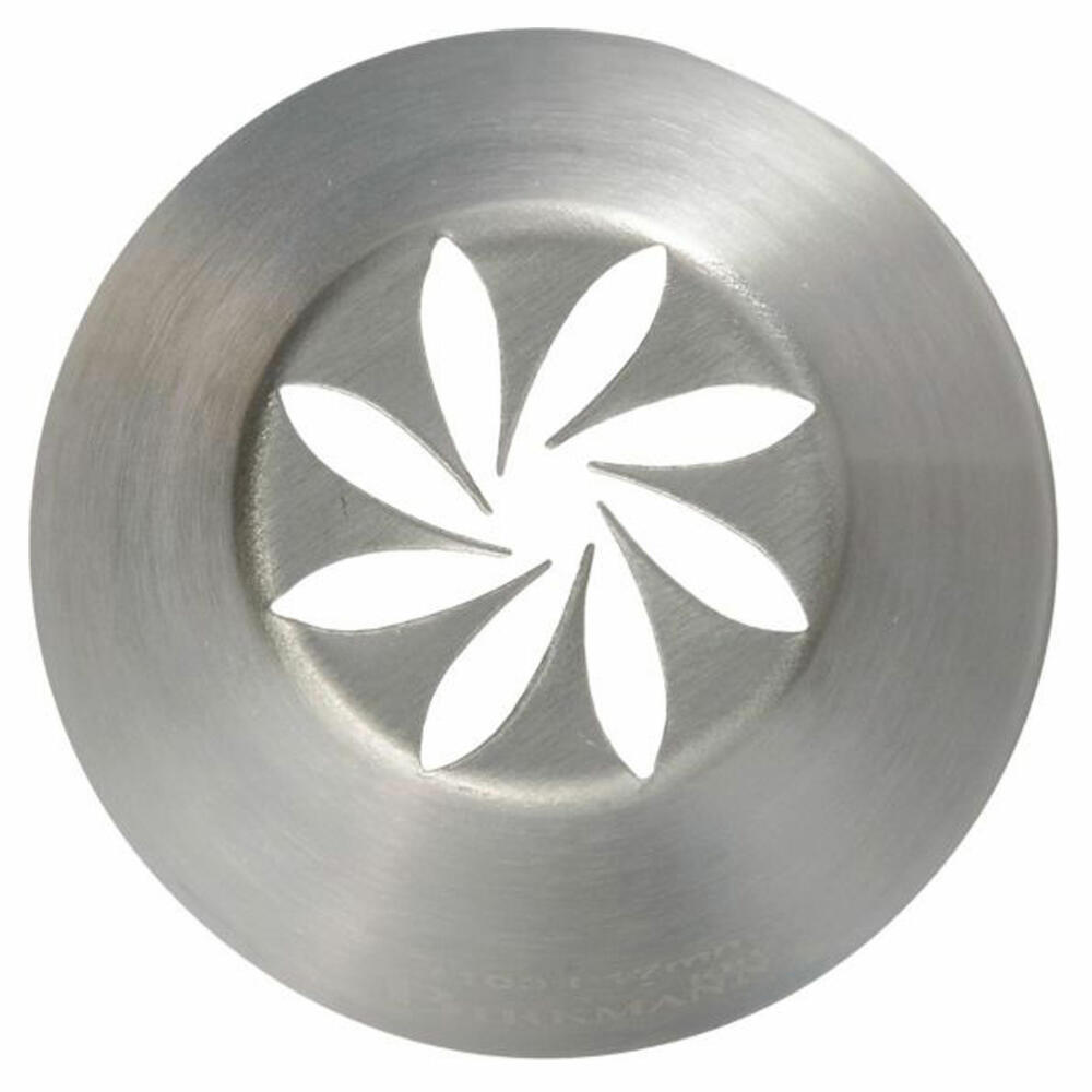 Birkmann Designtülle #103, Spritztülle, Garniertülle, Backzubehör, Edelstahl, Ø 1.7 cm, 411593