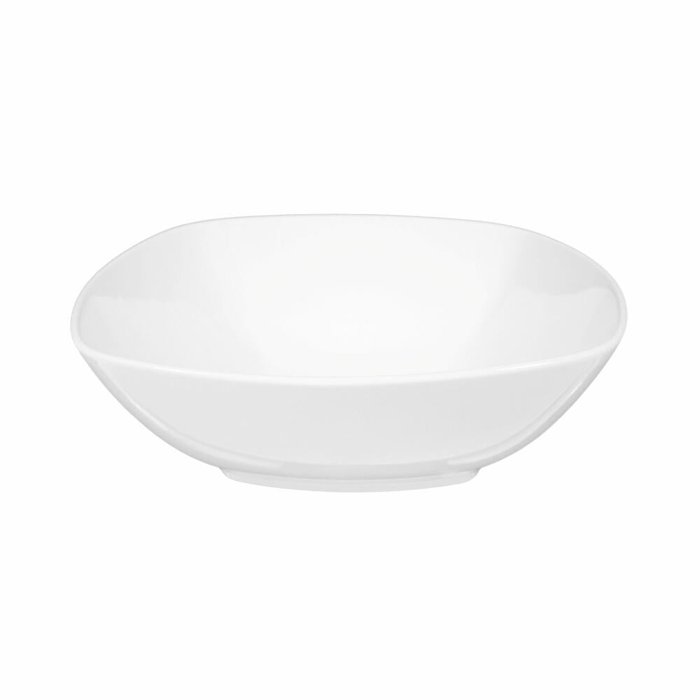 Seltmann Weiden Lido Bowl Square, Serving Bowl, Bowl, Porcelain, White, 20.2 cm, 001.764555