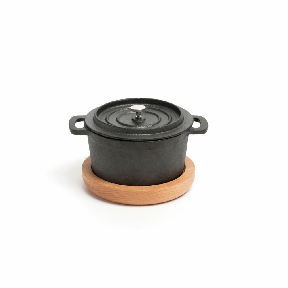 Comas Holzbrett-Untersetzer Tradicion 15 cm, Ablage, Topfuntersetzer, Buchenholz, 7789