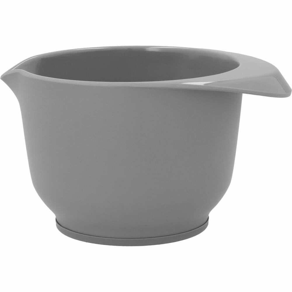 Birkmann Colour Bowl mixing and serving bowl, mixing bowl, bowl, melamine resin, grey matt, 500 ml, 708884
