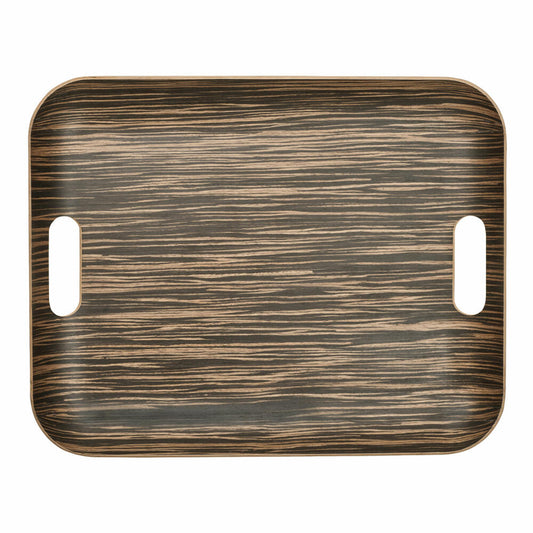 ASA Selection Tablett Wood rechteckig Ebony, Serviertablett, Holz, Braun, 45 x 36 cm, 53800970