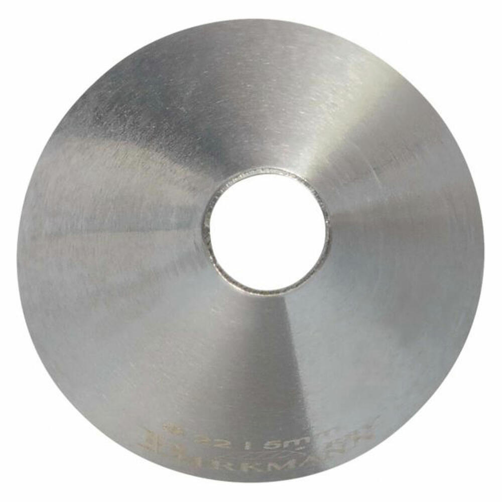 Birkmann perforated nozzle #22, piping nozzle, decorating nozzle, baking accessories, stainless steel, Ø 0.5 cm, 411289