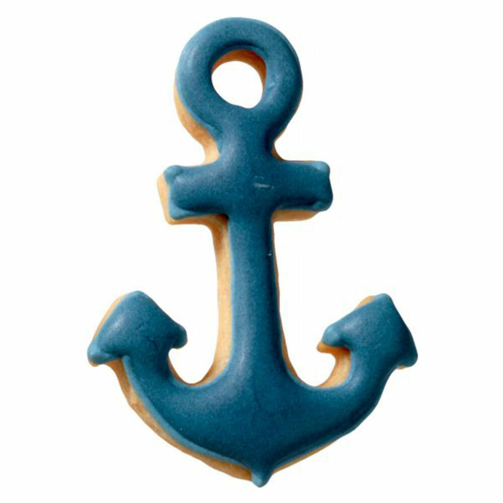 Birkmann Ausstechform Anker, Ausstecher, Plätzchenform, Keks, Plätzchen, Edelstahl, 5.5 cm, 197787