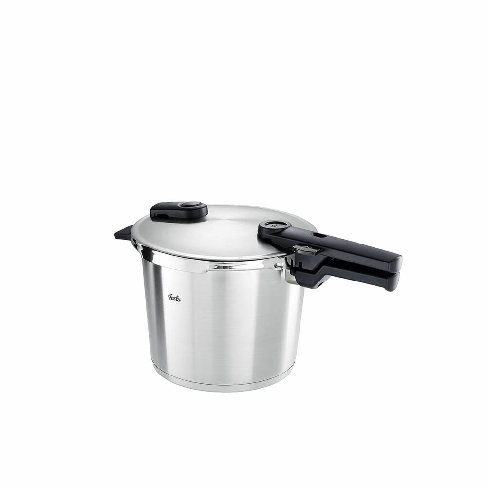 Fissler Schnellkochtopf Vitaquick Premium, Edelstahl 18/10, Silbern, 6 L, 602-410-06-000