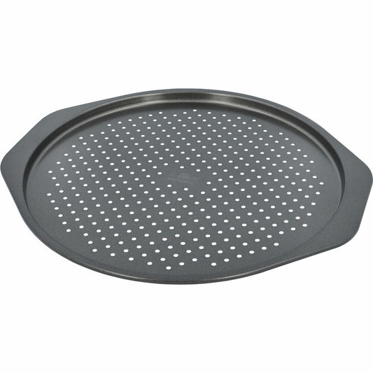 Birkmann Laib & Seele Pizzablech, Perforiert, Backblech, Pizza Blech, Karbonstahl, Ø 28 cm, 210424