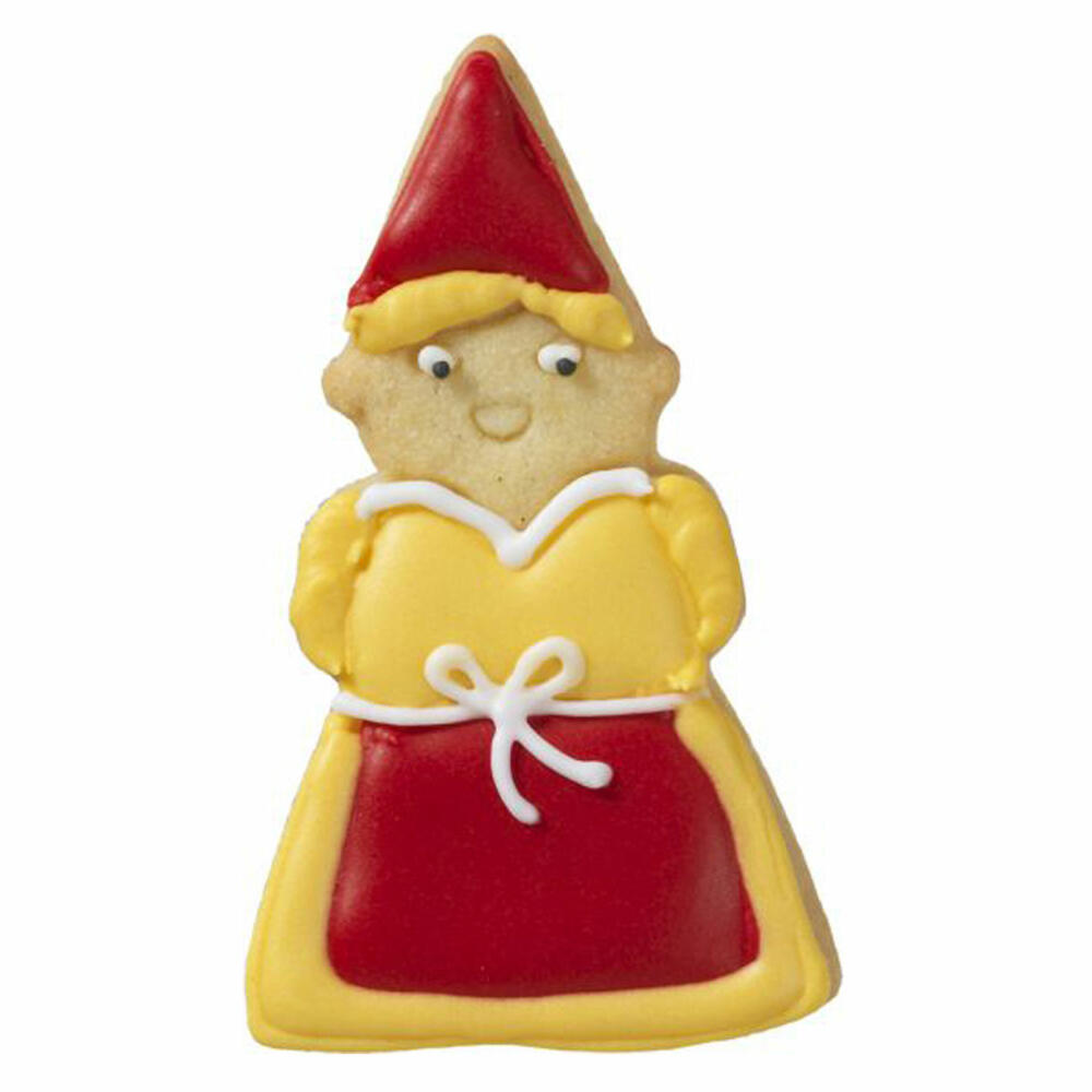 Birkmann Ausstechform Kabauterfrau, Ausstecher, Plätzchenform, Keks, Plätzchen, Edelstahl, 8.5 cm, 197534