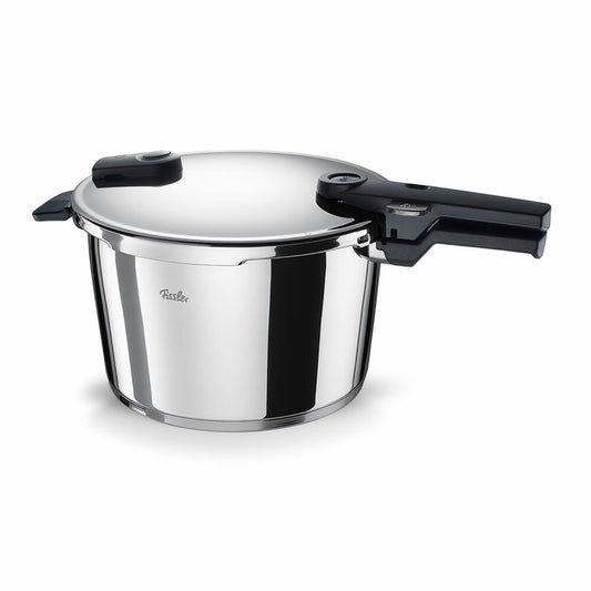 Fissler Schnellkochtopf Vitaquick, Edelstahl 18/10, Silbern, 8 L, 600-810-08-000