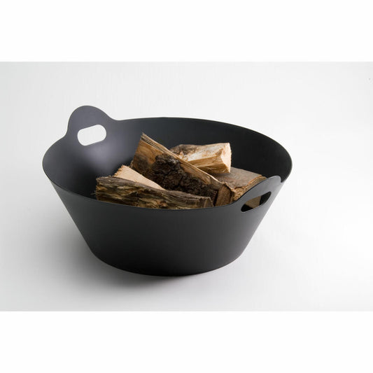 Authentics Kübel 2Hands, Aufbewahrungskorb, PP, Schwarz, 60 cm, 1034299