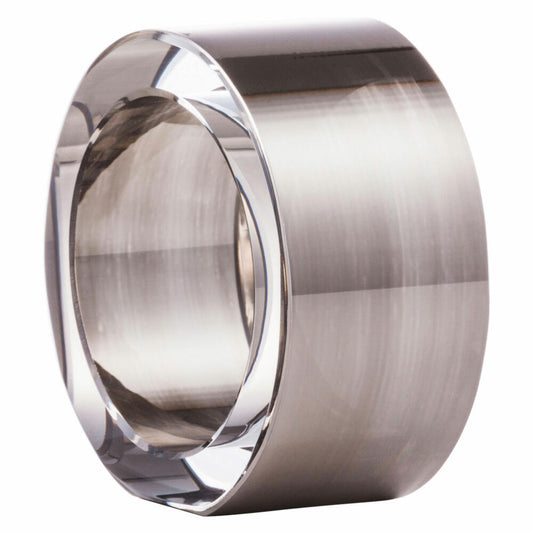 Eisch napkin ring set of 2 platinum, napkin holder, glass, platn, 50 mm, 77290502