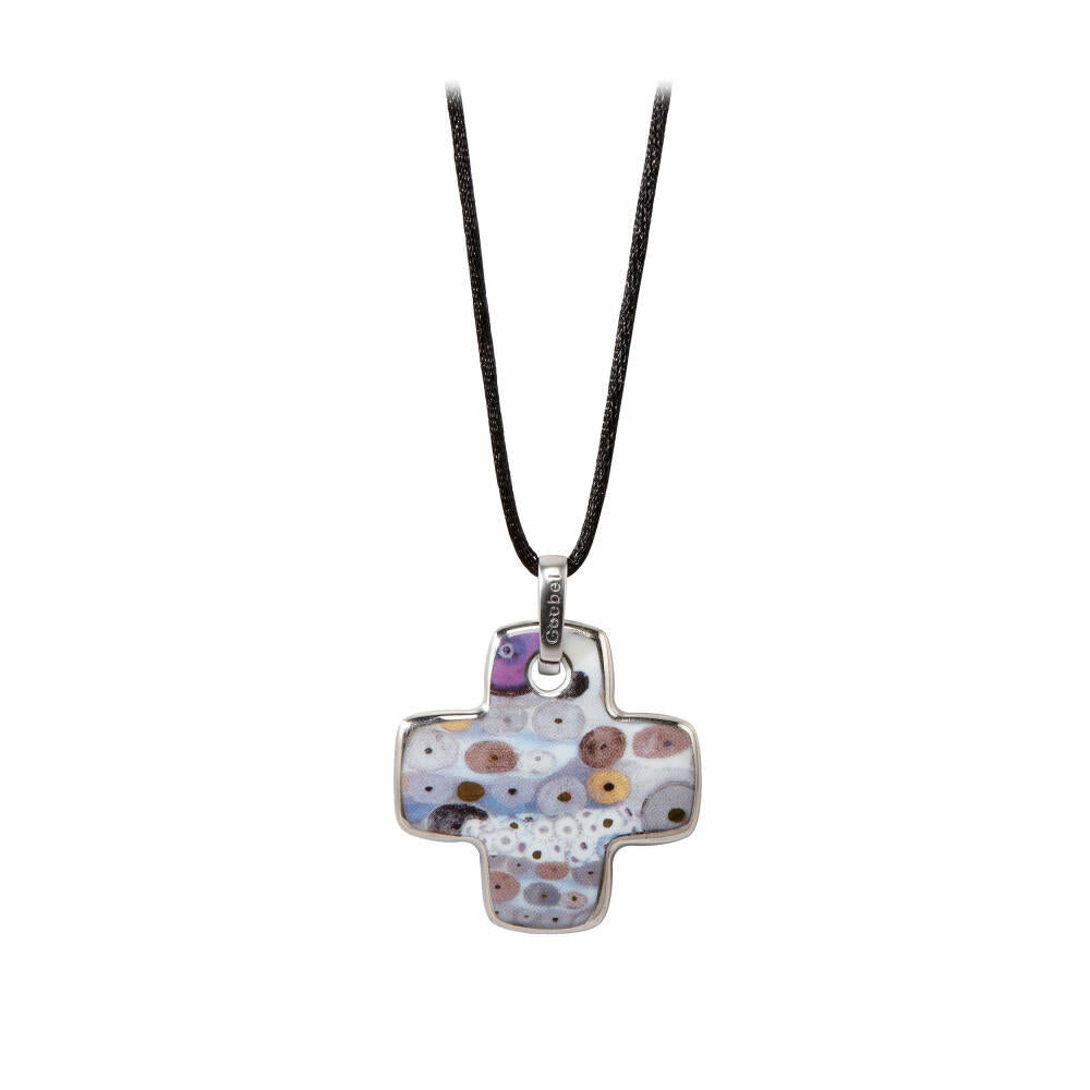 Goebel Halskette Die Drei Lebensalter Gustav Klimt, Artis Orbis, Kette, Anhänger, Schmuck, Porzellan, Messing, 4 cm, 67045071