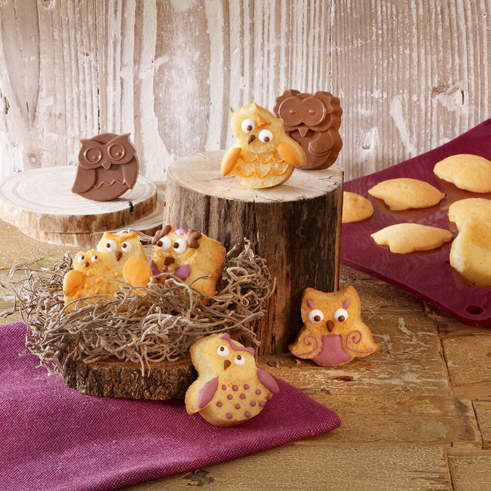 Birkmann Chocolate & Biscuit Confectionery Frido & Friends, Cookie Mold, Baking Mold, Baking Accessories, Silicone, 15.8 cm, 253001