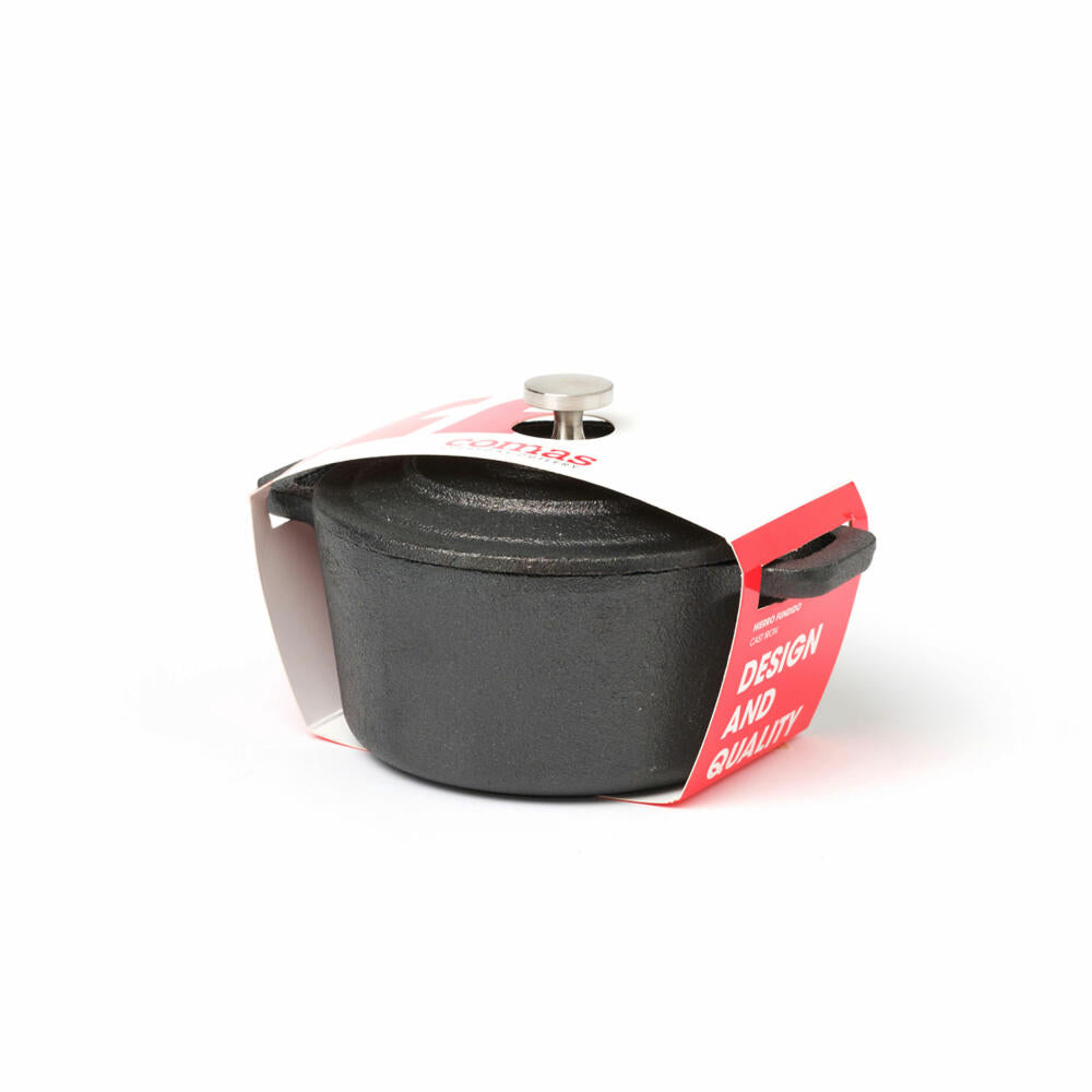 Comas Mini Kasserole Tradicion, Minitopf mit Deckel, Kochgeschirr, Gusseisen, 0.35 L, 7505