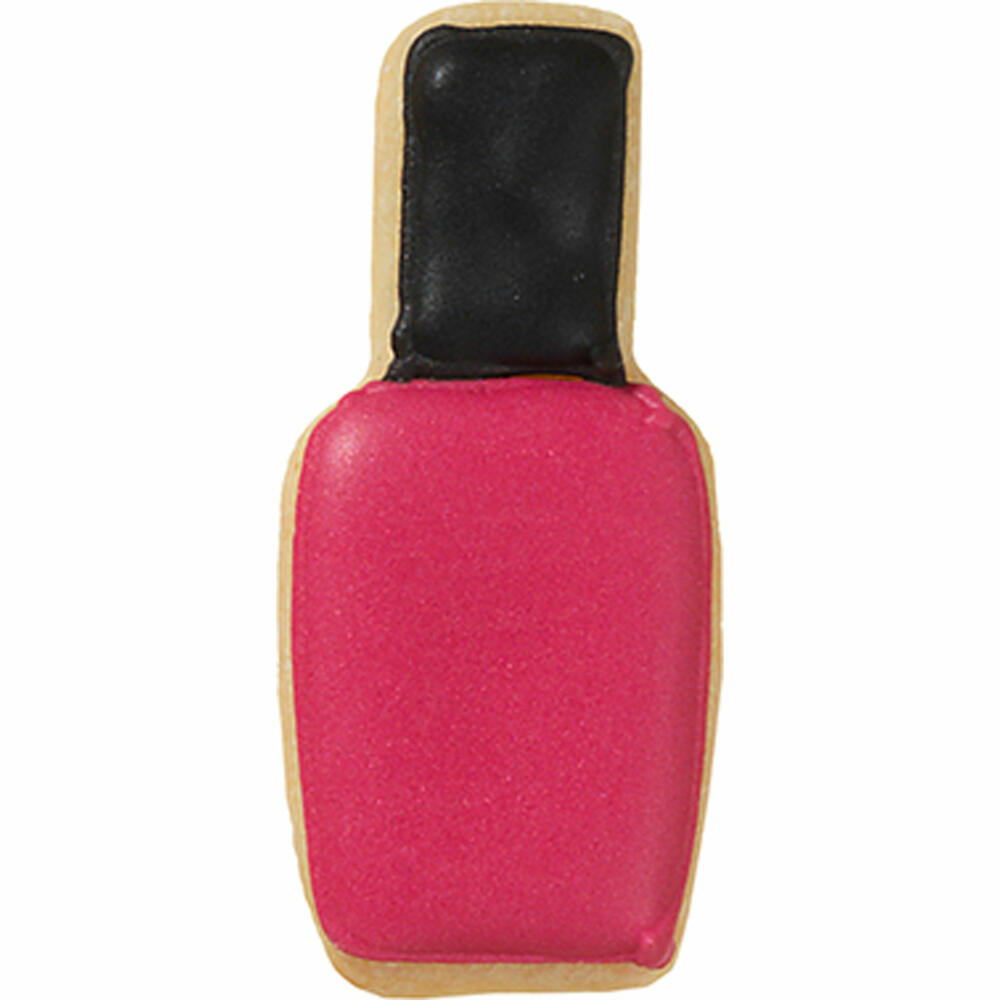 Birkmann Ausstechform Nagellack, Ausstecher, Plätzchenform, Keks, Plätzchen, Edelstahl, 5 cm, 195943