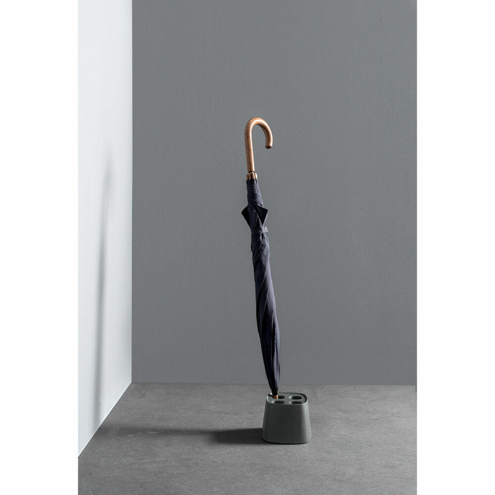 Authentics Buco umbrella stand, umbrella stand, concrete, cork, grey, 8050014