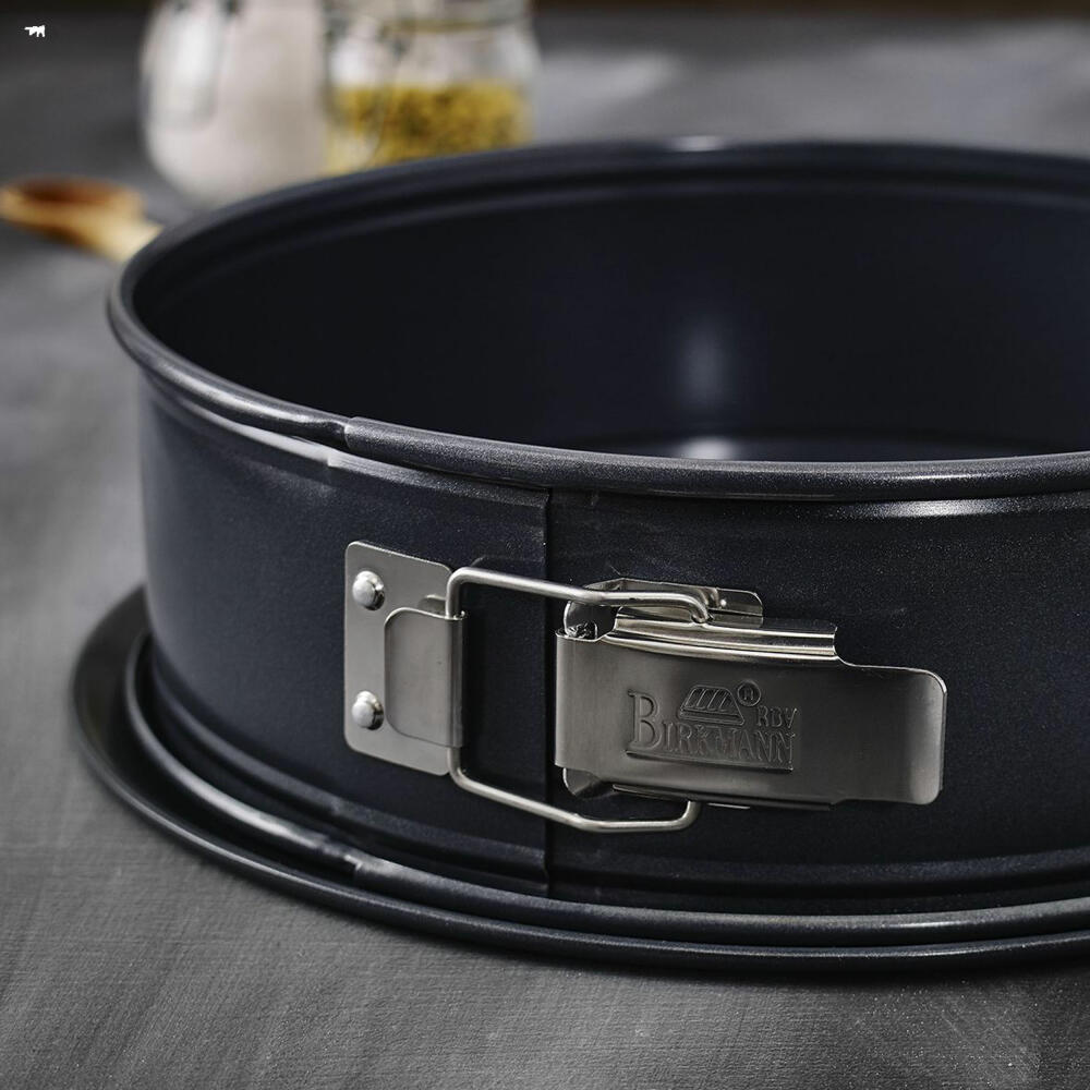 Birkmann Premium Baking Springform mit einem Boden, Spring Form, Kuchenform, Servierboden, Anithaft, 28 cm, 882027