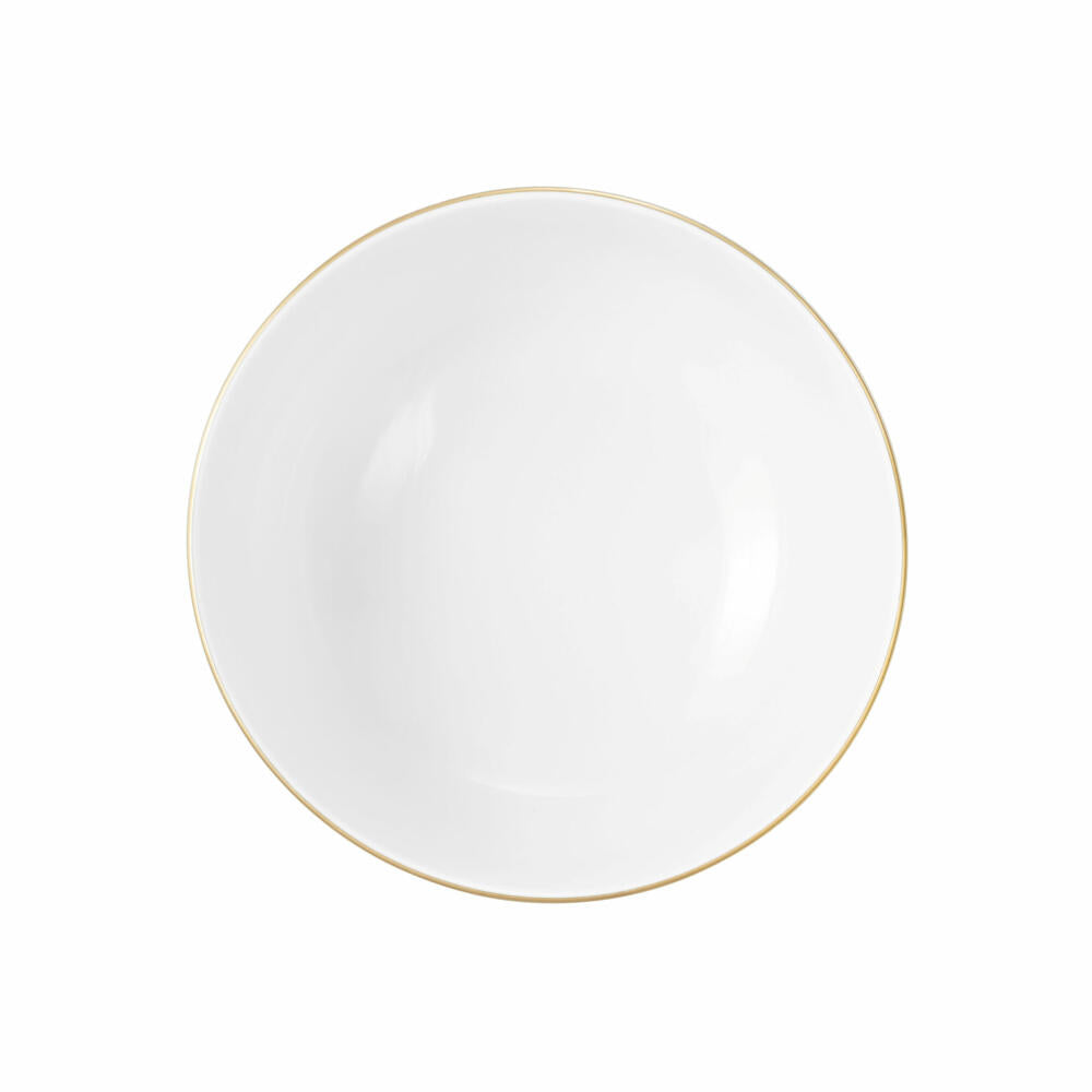 Seltmann Weiden Liberty Foodbowl, bowl, porcelain, gold rim, Ø 17.7 cm, 001.765036