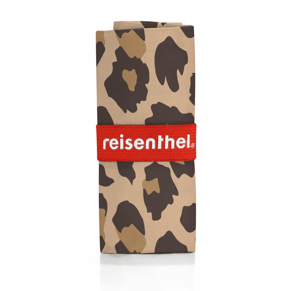 reisenthel mini maxi shopper, foldable shopping bag, carrying bag, bag, Leo Macchiato, 15 L, AT6048