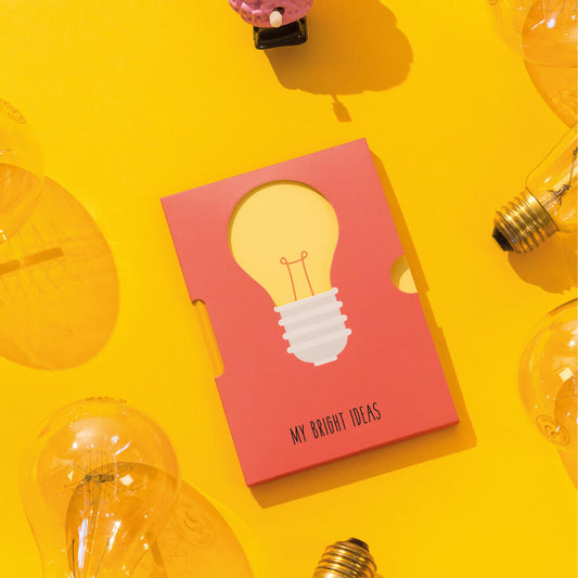 Donkey Products My Bright Ideas Notizbuch, Notiz Buch, Notizheft, Tagebuch, Papier, 15 cm, 400323