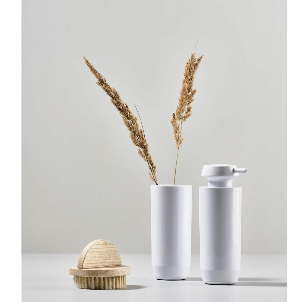 Zone Denmark Zahnbürstenbecher Suii, Zahnputzbecher, Kunststoff, White, H 14 cm, 332163